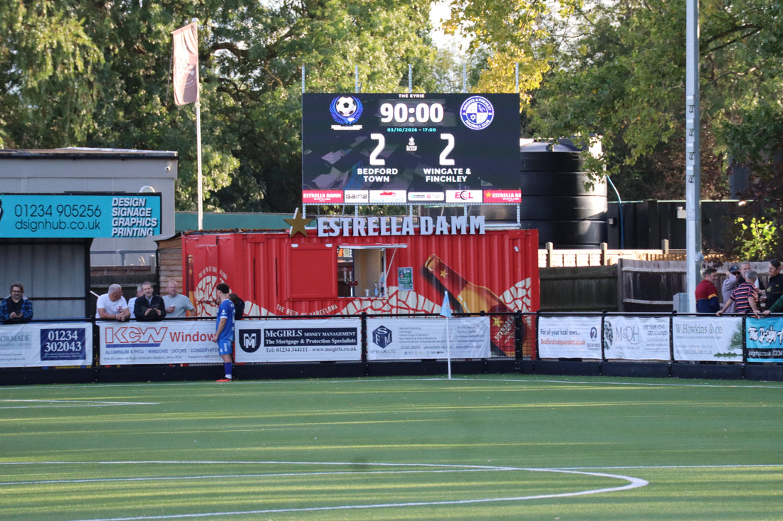 Five Minutes From History - Wingate Held to 2-2 Draw at Bedford Town