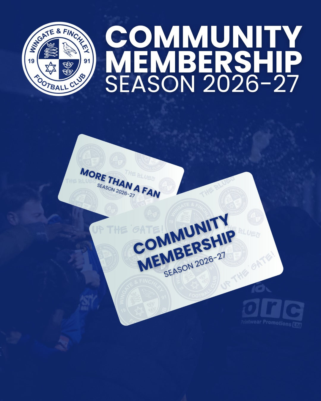 Community Membership Tickets 26/27 Season