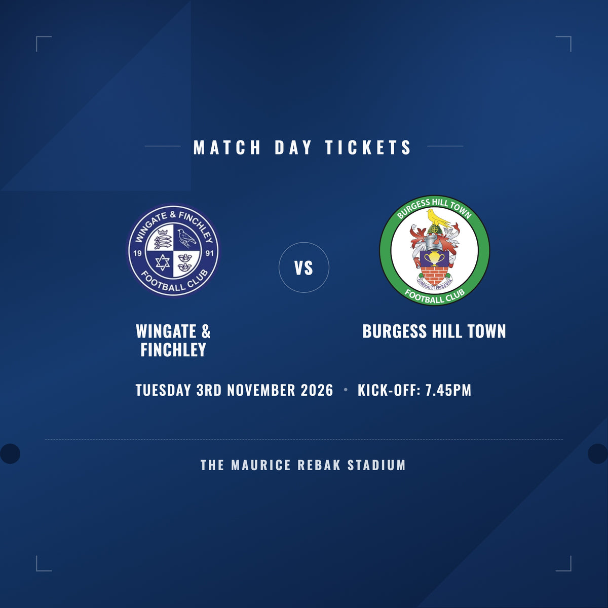 Wingate & Finchley Vs Burgess Hill Town