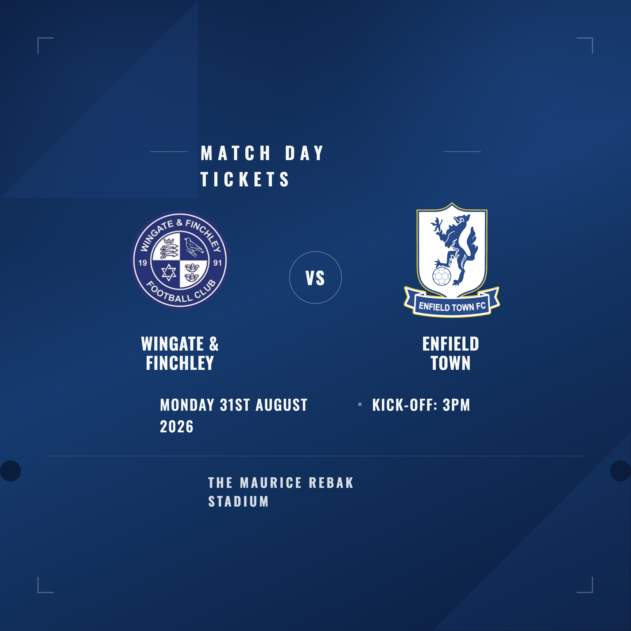 Wingate & Finchley Vs Enfield Town