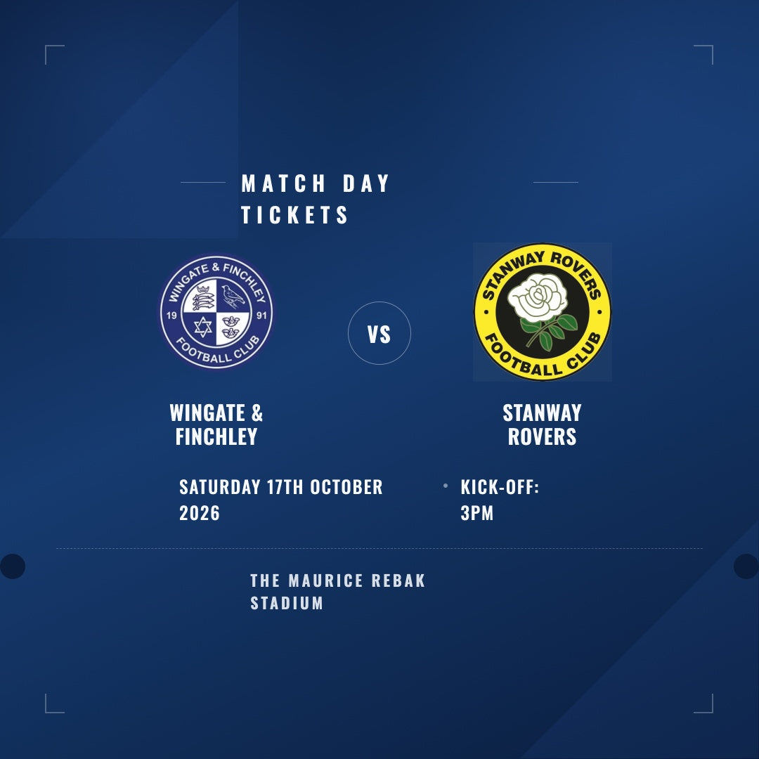 Wingate & Finchley Vs Stanway Rovers